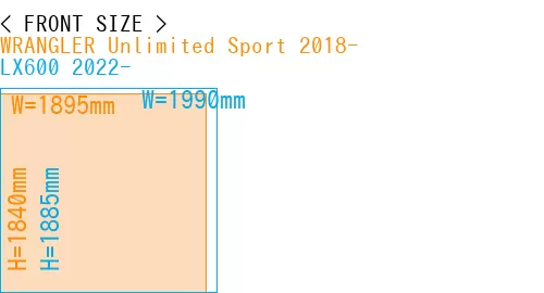 #WRANGLER Unlimited Sport 2018- + LX600 2022-